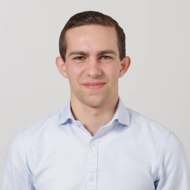 Photo showing Able staff member Brodie Cook