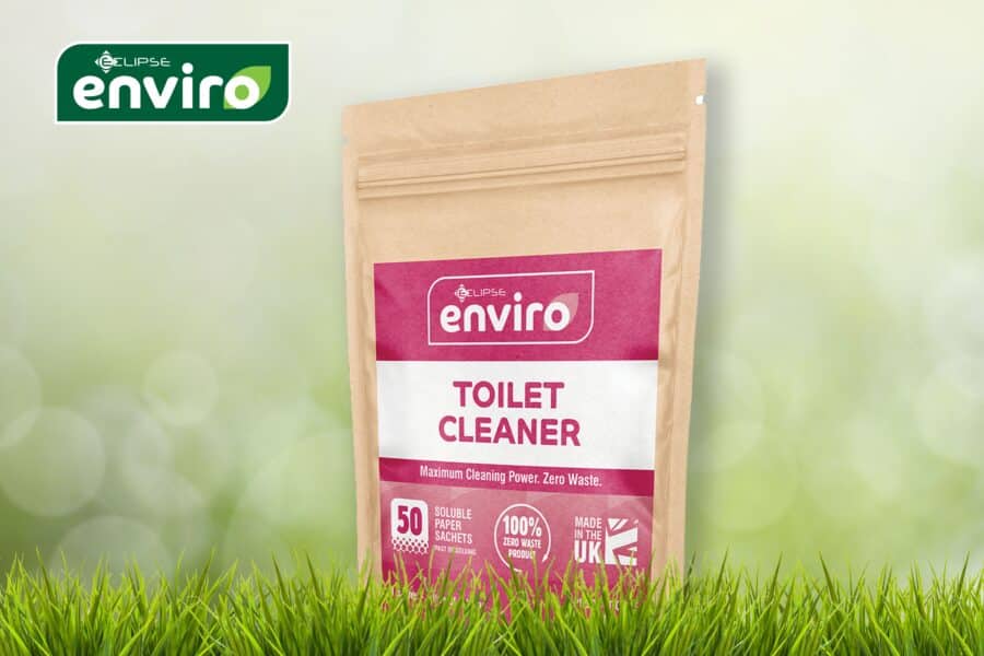 Eco-friendly cleaners sachets by Enviro – zero waste, made in the UK