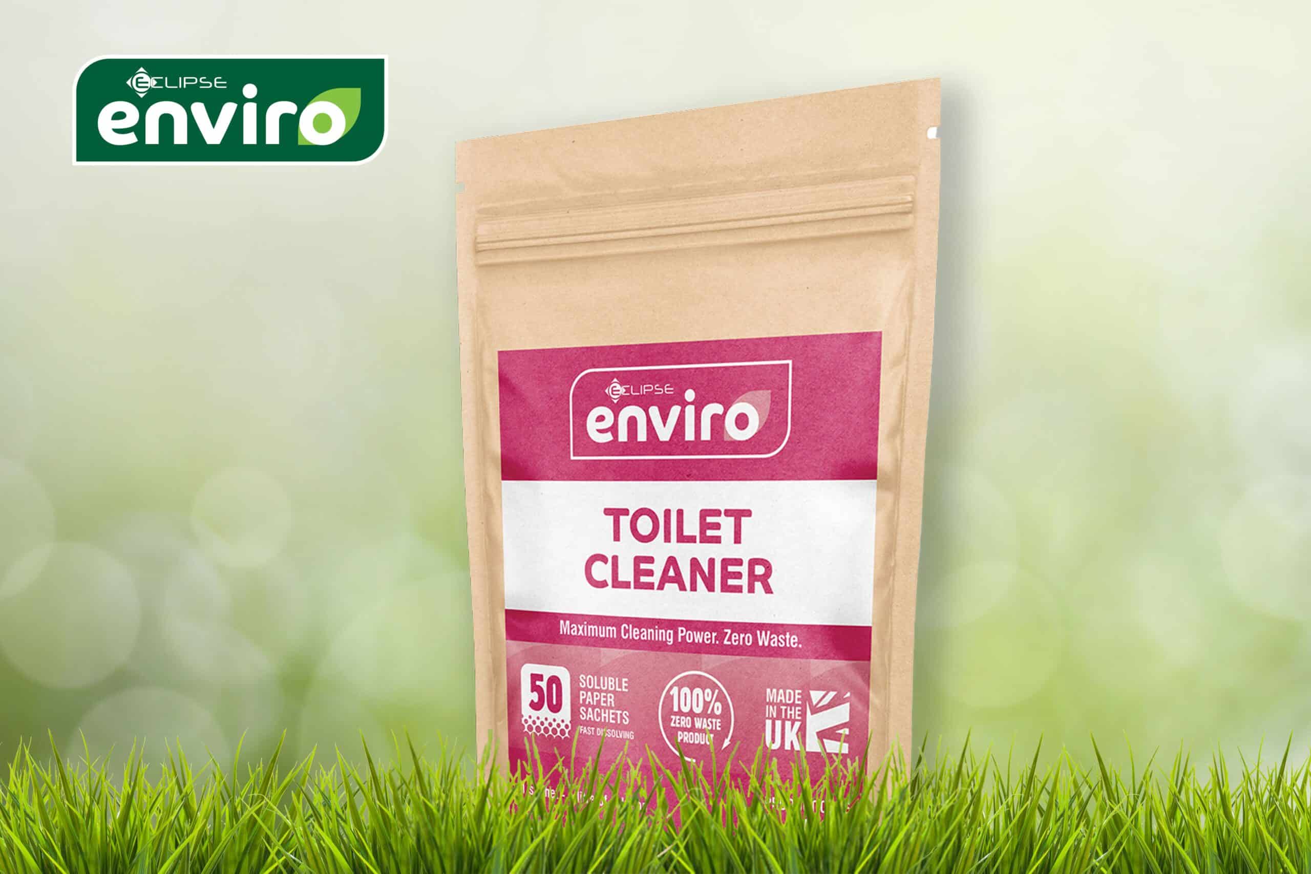 Eco-friendly cleaners sachets by Enviro – zero waste, made in the UK