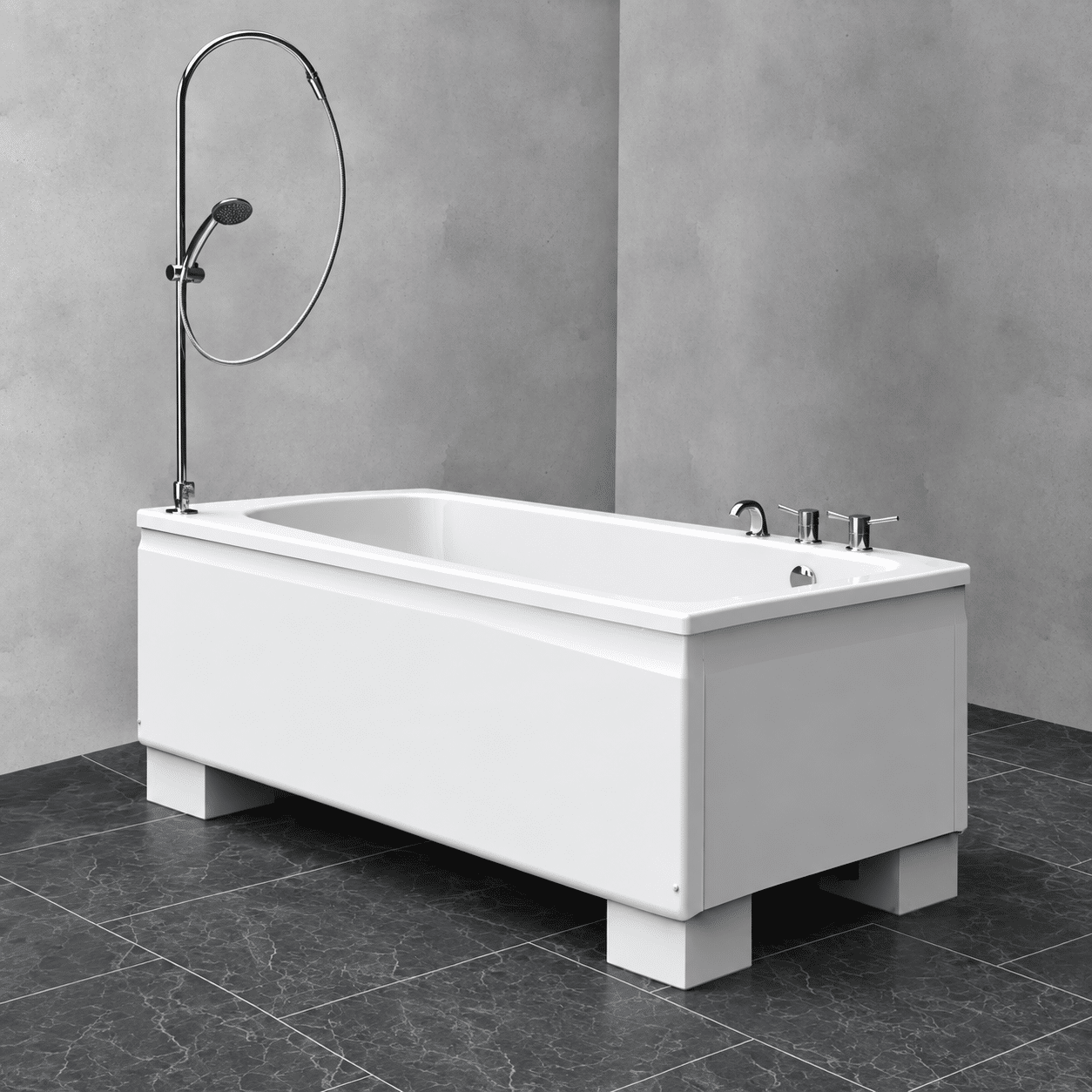 Comfort S height-adjustable assisted bath