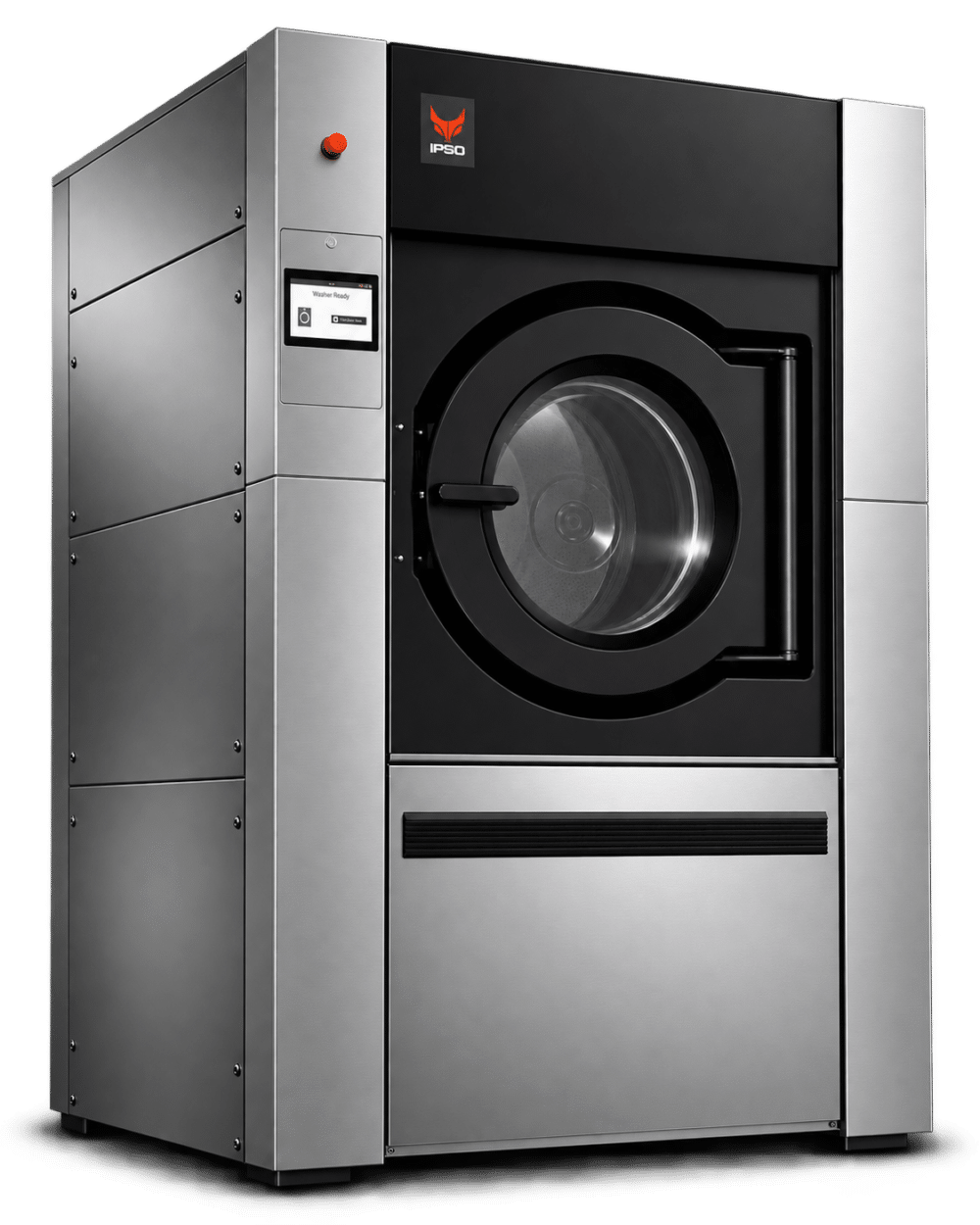 IPSO IY600 60kg industrial washing machine with stainless steel finish